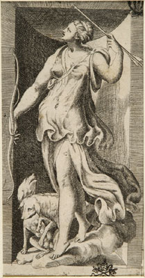 Bonasone Giulio - Diana cacciatrice